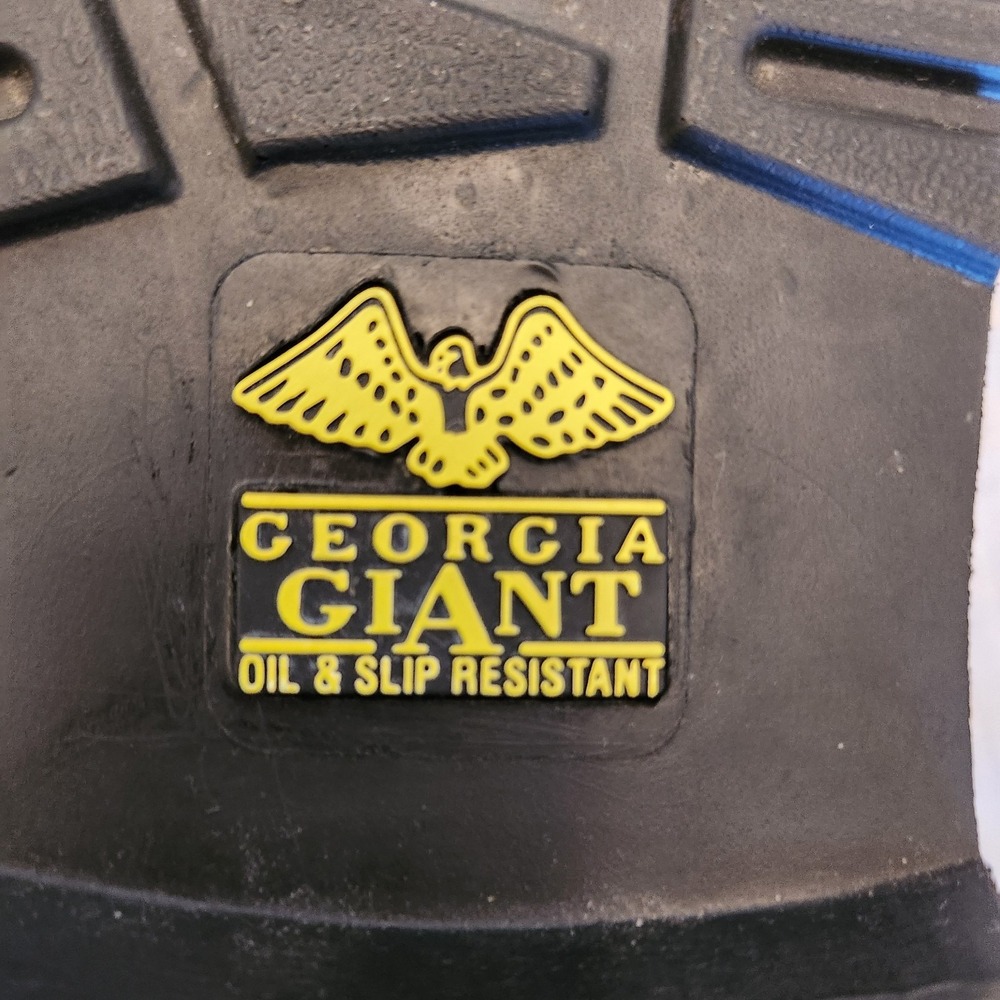 Georgia Giant Romeo Boots Mens 10 M GR262 Brown Leather Chelsea Chore Steel Toe - Picture 9 of 11